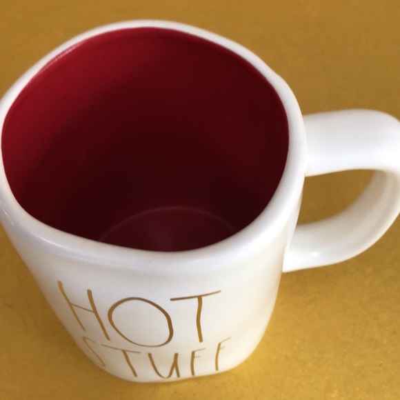 NEW. RAE DUNN "HOT STUFF " Coffee, Tea CUP - Picture 2 of 7